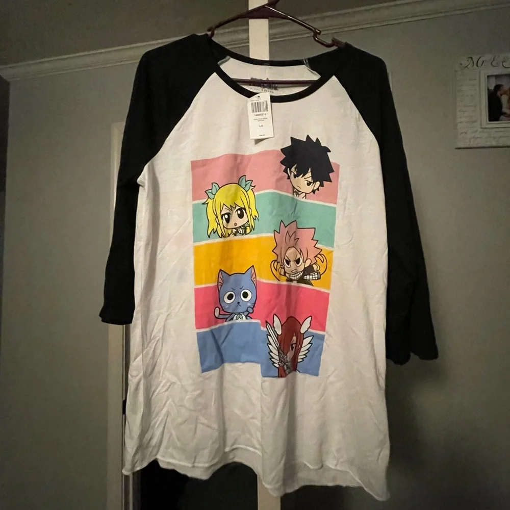 Fairy Tail Anime Graphic Shirt - Picture 3 of 5